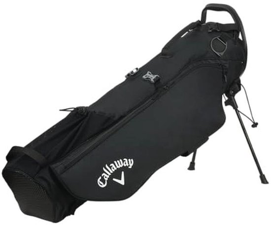 Golf Carry Plus Pennenzak - Zwart - Ideaal voor Spelers van Merkloos