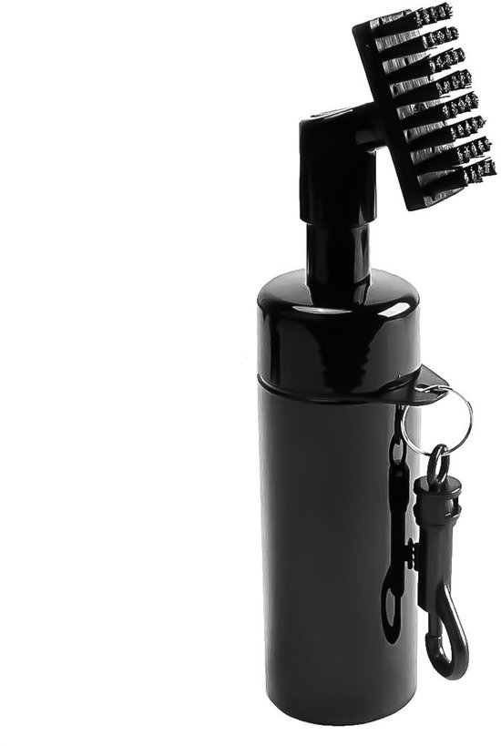 Golf Club Brush Groove Cleaner with Built-in Water Mist and Hook, for Golf Ball Club Wet Scrub, Golf Gift for Men van Merkloos
