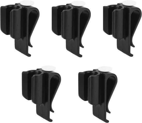 Golf Club Clips met Witte Ball Marker, Handige Opslag voor Putter Grip, Universele Golfaccessoires (5 PCS)