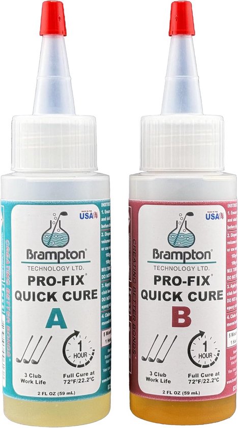 Golf Club Epoxy - Club Reparatie Lijm - Snelle Club Herstel - Voor Alle Assen - 4 Ounce van GOLF