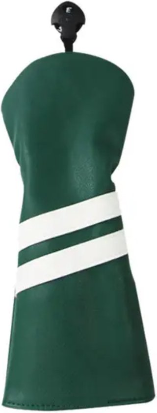 Golf Club Headcover Double-Stripe - Golfclub Covers - Groen- Headcovers-Golf Spullen- Hybride/Fairway wood van Merkloos