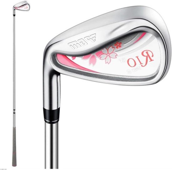 Golf Club IJzers - Golfijzers Dames - Golf Leren Spelen - Speciaal voor Beginners - #7 - Roze van GOLF