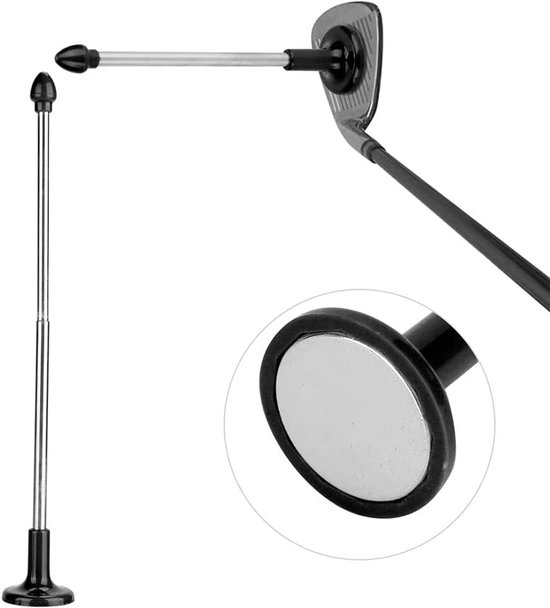 Golf Club Uitlijner - Swing Trainer - Golf Swing Verbeteren - Magnetische Bevestiging - Verstelbare Lengte - Zwart