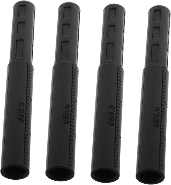 Golf Club Verlengstukken - Putter Shaft Extensie - Golf Vaardigheden Verbeteren - Lichtgewicht Koolstofvezel - 12.7 cm Lengte - Zwart