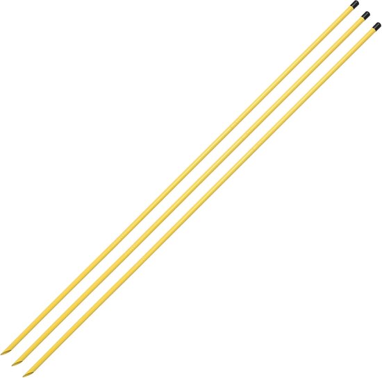 Golf Direction Rod Swing Sticks, 3 Pcs Golf Alignment Sticks, 58 Inch Golf Training Tools Golf Exercise Bars, Folding - ShopVlot van GOLF