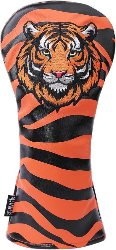 Golf Driver Hoes - Club Beschermer - Golfen - Tiger Design - 342 cm - Oranje