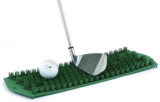 Golf Fairway Mat - Winter Mat - Trainen Buiten - Dubbelzijdig Gebruik - 39 cm - Groen van GOLF