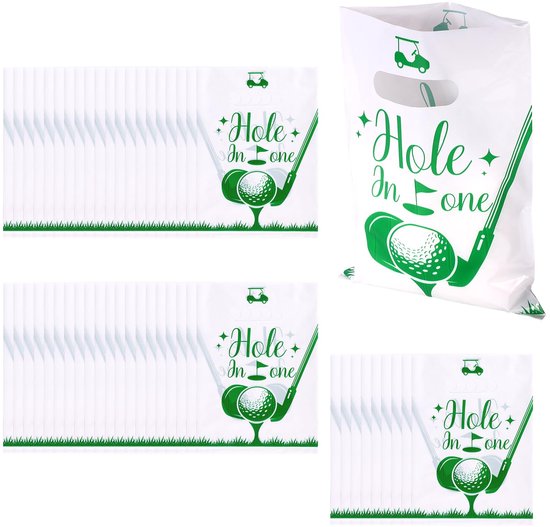 Golf Favor Bags 50 Stuks - Golf Themed Goodie Tassen voor Heren - Perfect voor Feestjes en Evenementen