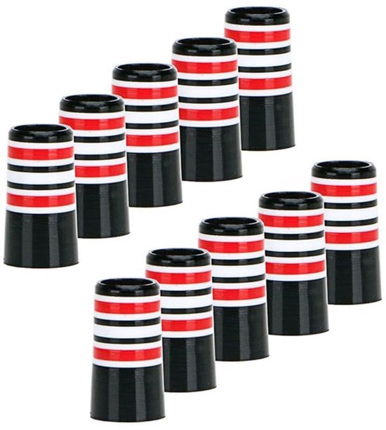 Golf Ferrules 10 Stuks - Compatibel met 0,370'' Parallelle As - Hoogwaardig GLB-Materiaal - Eenvoudige Installatie - Perfecte Pasvorm - Golfclubaccessoires