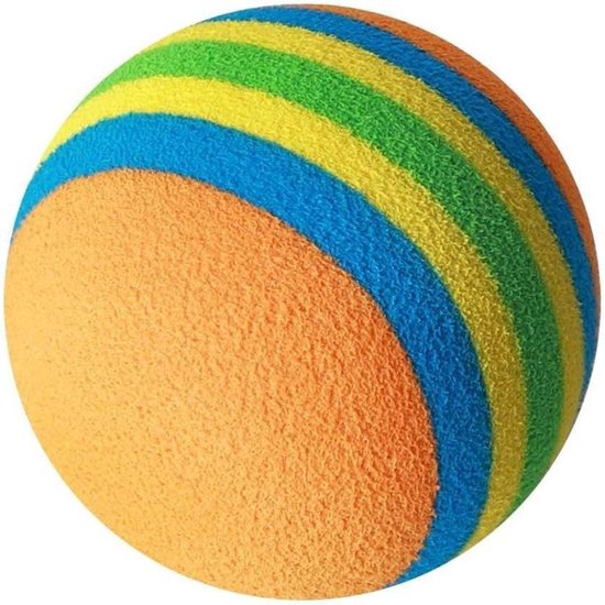 Golf Foam Ballen - Oefenballen - Indoor Oefenen - Lichtgewicht Slijtvast - 50 Stuks - Gestreepte Kleuren van GOLF