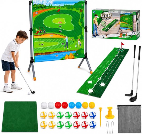 Golf Game Set, Golf Battle Game Set for Indoor and Outdoor Mini Golf for - ShopVlot