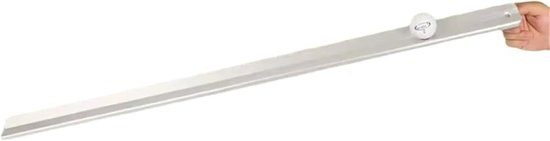 Golf Green Snelheidsmeter - Putting Tester Stimpmeter - Golf Greens Meten - Nauwkeurige Bal Rol Meting - 91.4 cm - Zilverwit