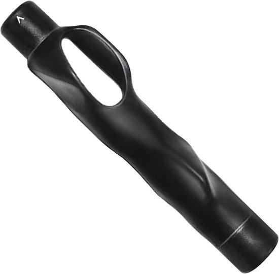 Golf Grip Trainer - Correctie Tool - Golf Oefenen - Geoptimaliseerde Beweging - 15.5 x 2.5 cm - Zwart van Merkloos