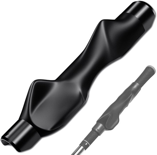 Golf Grip Trainer - Grip Trainer voor Golfclubs - Rechterhand Golf Trainingshulpmiddel met Ergonomisch Ontwerp - Corrigeert Houding van de Golfgreep en Verbetert Zwaaiprecisie van Merkloos