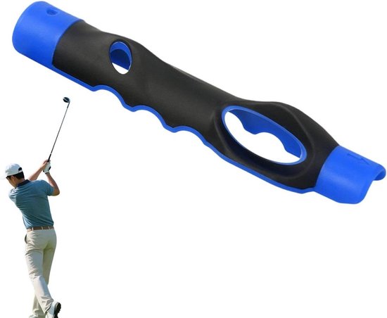 Golf Grip Trainer - Swing Corrector - Golf Oefenen - Antislip Textuur - 24 x 156 cm - Blauw