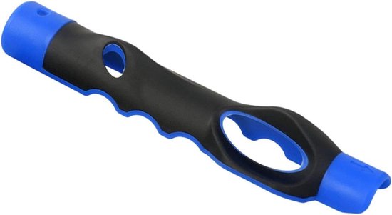 Golf Grip Trainer - Swing Corrector - Golf Techniek Verbeteren - Antislip ABS Materiaal - 15.6 cm Lengte - Blauw van GOLF