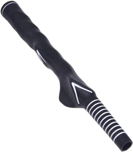 Golf Grip Trainer - Swing Hulp - Golf Oefenen - Verbetert Handpositie - 26.5 cm - Zwart