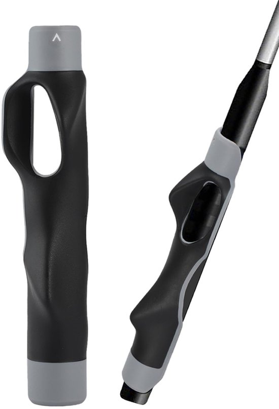 Golf Grip Trainer & Swing Training Tool en Gripcorrector, Voor het trainen van de juiste handpositie en het verbeteren van het swingritme, Oefenhulpmiddel en cadeau voor beginners en gevorderde golfers, (Grijs) van Merkloos