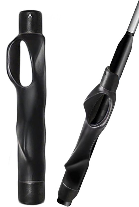 Golf Grip Trainer & Swing Training Tool en Gripcorrector, Voor het trainen van de juiste handpositie en het verbeteren van het swingritme, Oefenhulpmiddel en cadeau voor beginners en gevorderde golfers, (Zwart)