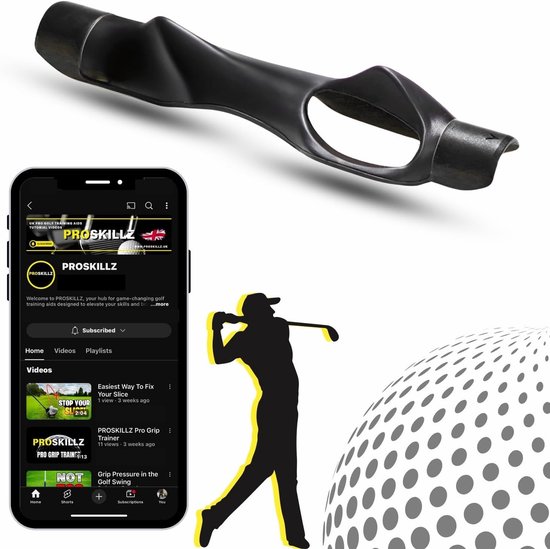 Golf Grip Trainer – Verbeter Handplaatsing en Swingtechniek – Oefen Hulpmiddel voor Nauwkeurigheid en Controle van Merkloos