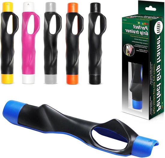 Golf Grip Trainer voor Handpositie Correctie - Swing, Houding en Oefening voor Golf Beginners met Comfortabele Polsband