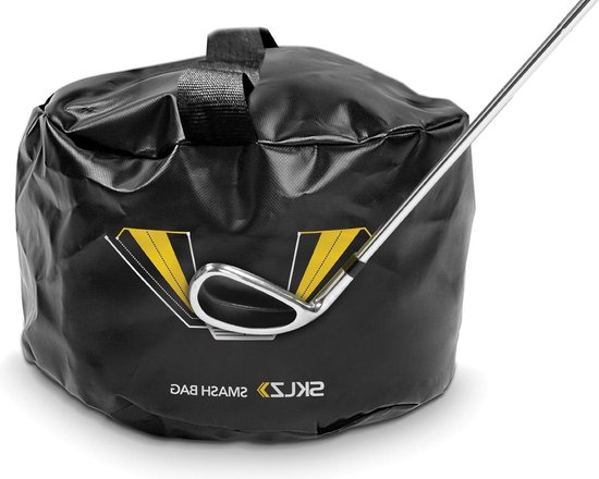 Golf Grip Trainer voor Mannen - Verbeter je Hand Positioning - Zwart/Geel - Build Muscle Memory - Golf Accessoires en Cadeaus van SKLZ