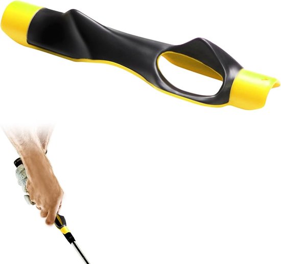 Golf Grip Training Aid voor Verbetering van Swing en Houding, Antislip Rubber Grip voor Beginners en Professionals, Ideaal voor Golftraining en Oefeningen
