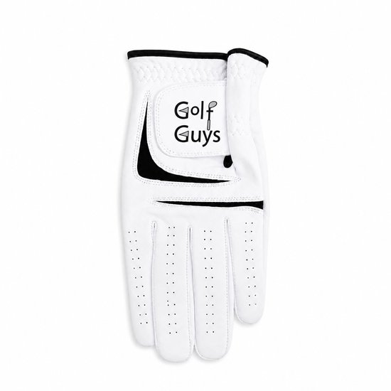 Golf Guys - Dutch Tour White XV1 - Cabretta Golfhandschoen – Linkshandig - Medium van Merkloos