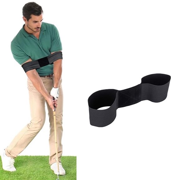 Golf Handbeweging Correctie Band - Professionele Elastische Band - Verbeter Swing Houding voor Beginners van Merkloos