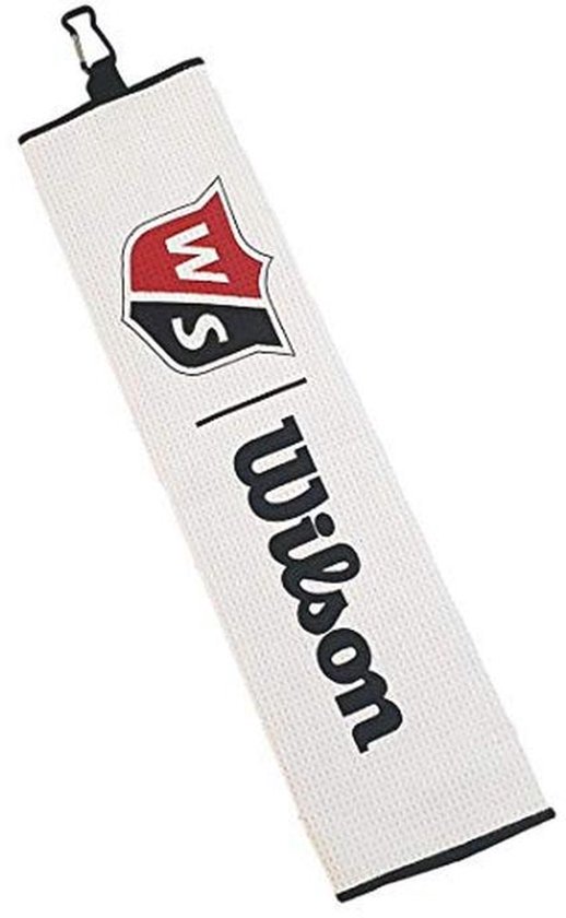 Golf Handdoek Drievoudig Vouw Microvezel, Compact en Perfect voor Golfbaan van Merkloos