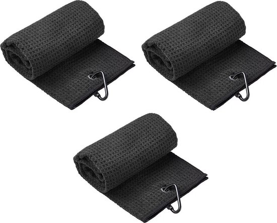 Golf Handdoek - Golf Accessoires - Sporthanddoek - Set 3 stuks van De Irishman.
