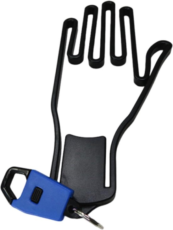 Golf Handschoenen Stretcher - Plastic Materiaal - Blauwe Kleur - Voor Golfbaan & Thuisgebruik