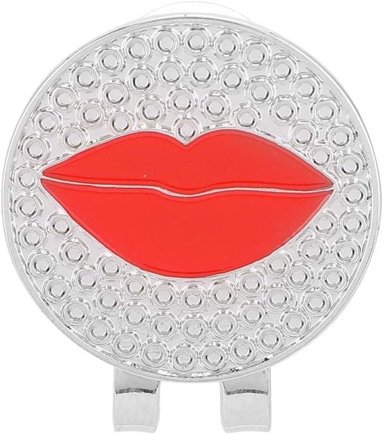 Golf Hat Clamp with Detachable Magnetic Ball Marking - Durable Stainless Steel