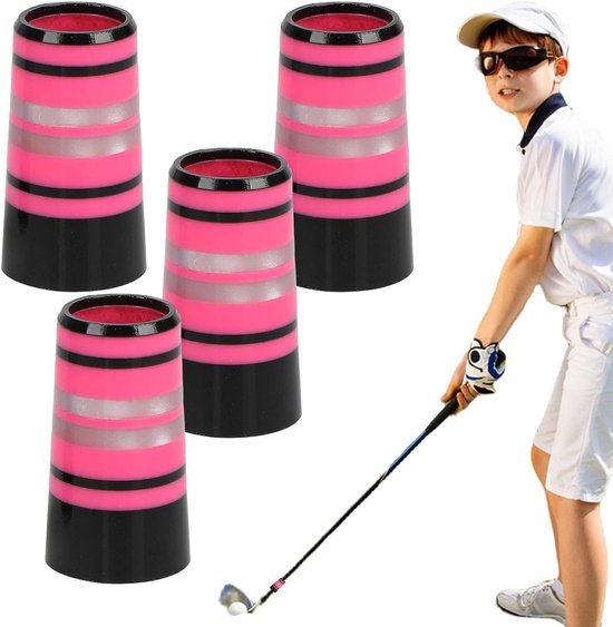 Golf Hulzen - Club Onderdelen - Golfspel Verbeteren - Weerbestendig Ontwerp - Set van 4 - Roze van GOLF