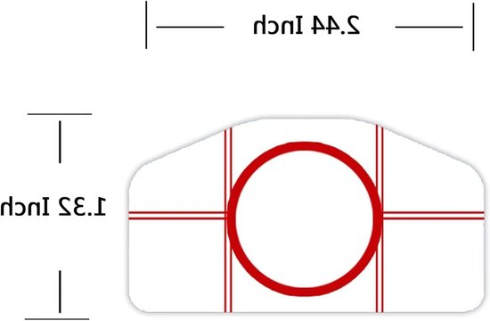 Golf Impact Tape Stickers voor Swing Training - 240 Stuks voor Drivers, Houten en IJzeren Clubs