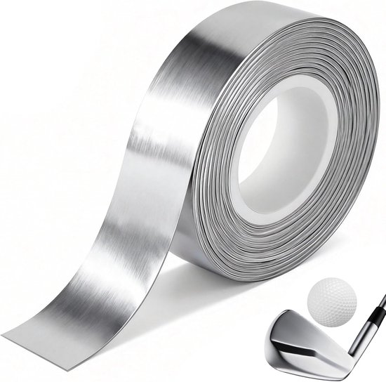 Golf Lead Tape 1/2" x 60" - Verstelbare Gewichtsband - Geschikt voor Golfclubs en Rackets - Verbeter je Swinggewicht - ShopVlot van GOLF