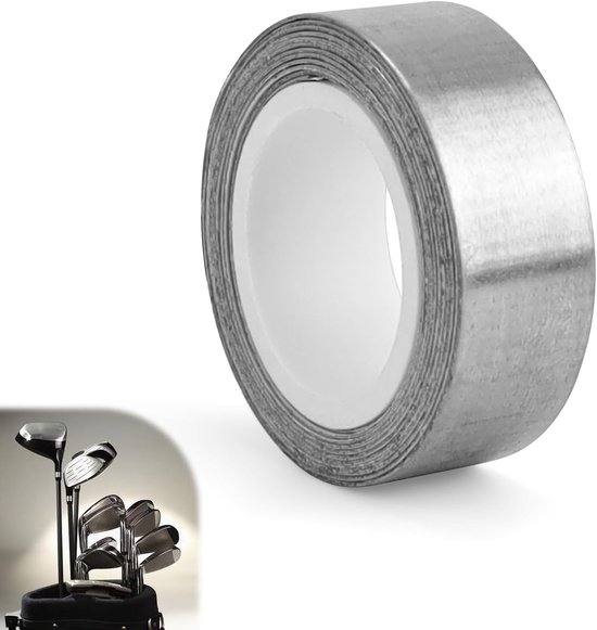 Golf Lead Tape, vrij op maat te snijden loodband, zelfklevend, loodgewichtband voor golfclubs en tennisrackets (1,2 cm x 107 cm)