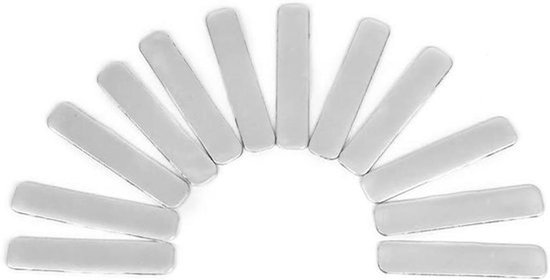 Golf lood tape - Swing gewicht - Lood gewicht - golfclub - tennisracket - ijzeren putter - Geschikt voor - Zwart - 12 stuks Golf lood tape - plakbaar loodgewogen tape