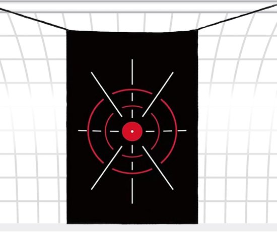 Golf Oefen Net - Training Doel - Vaardigheden Verbeteren - Veelzijdig Binnen Buiten - 150x100cm - Zwart