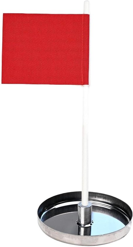 Golf Oefen Set - Putting Cup Vlag - Golf Vaardigheden Trainen - Weerbestendig Roestvrij Staal - 10 cm Cup - Meerkleurig
