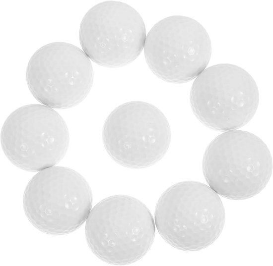 Golf Oefenballen - Compacte Ballen - Swing Training - Goede Zichtbaarheid - 4 cm Diameter - Wit van GOLF