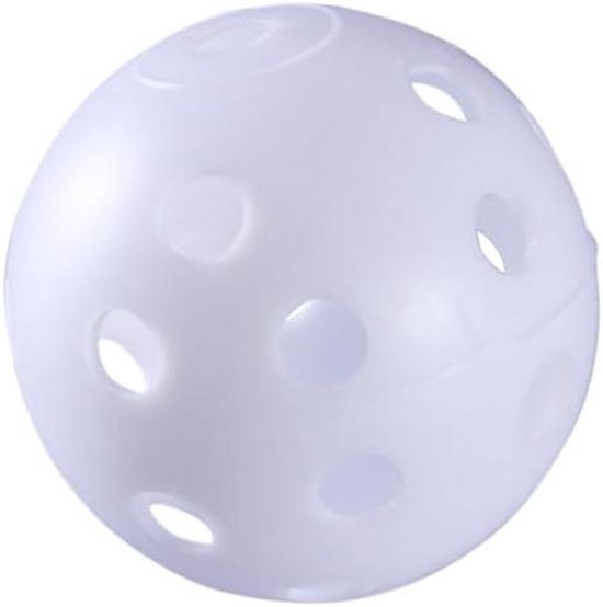 Golf Oefenballen - Golfballen Plastic - Golf Trainen - Beperkte Afstand - 41 mm Diameter - Wit