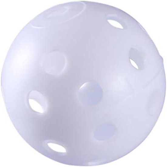 Golf Oefenballen - Golfballen Plastic - Golf Training - Beperkte Vlucht - 41mm - Wit