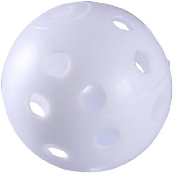 Golf Oefenballen - Lichtgewicht Ballen - Golf Trainen - Luchtstroom Ontwerp - 41 mm - Wit