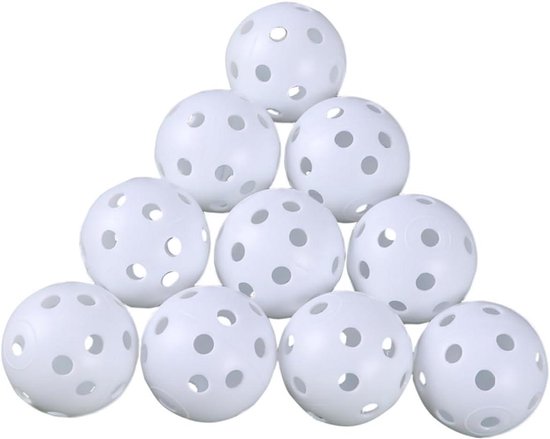 Golf Oefenballen - Lucht Golfballen - Golf Training - Beperkte Vlucht - 41 mm - Wit van GOLF