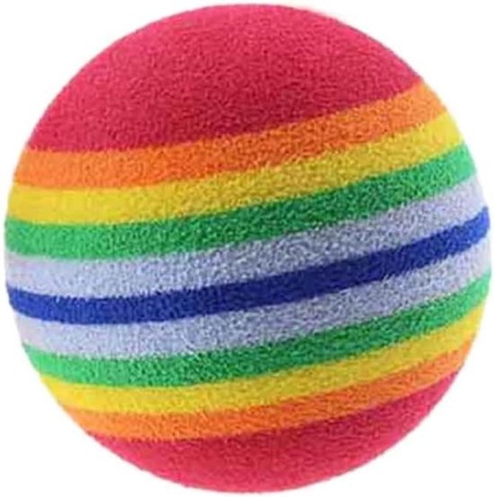 Golf Oefenballen - Trainingsballen Golf - Golf Oefenen - Lichtgewicht EVA Materiaal - 42 mm - Regenboog