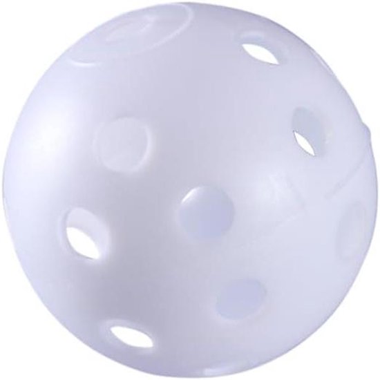 Golf Oefenballen - Trainingsballen Golf - Golfslag Oefenen - Lichtgewicht Luchtstroom - 41mm - Wit