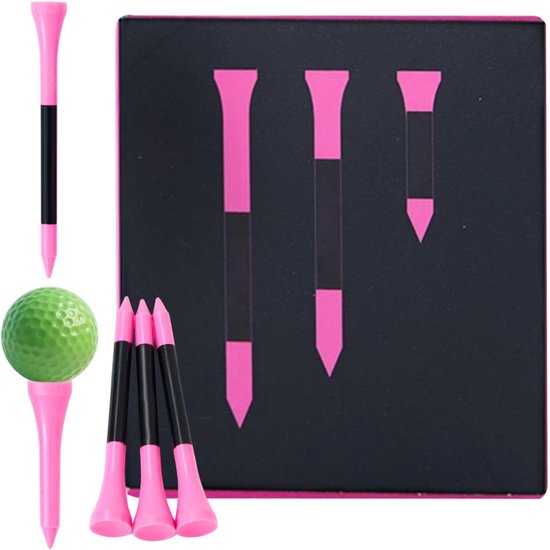 Golf Oefenhouder - Balhouder Stabiliteit - Golfslag Trainen - Verzwaarde Basis - 236 Inch - Zwart