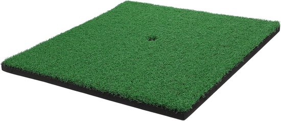 Golf Oefenmat - Kunstgras Mat - Swing Training - Lichtgewicht Draagbaar - 30x30x2 cm - Groen van GOLF