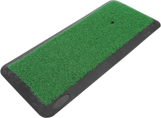Golf Oefenmat - Kunstgras Pad - Golf Swing Oefenen - Anti-slip Rubberen Basis - 47 x 20 cm - Groen